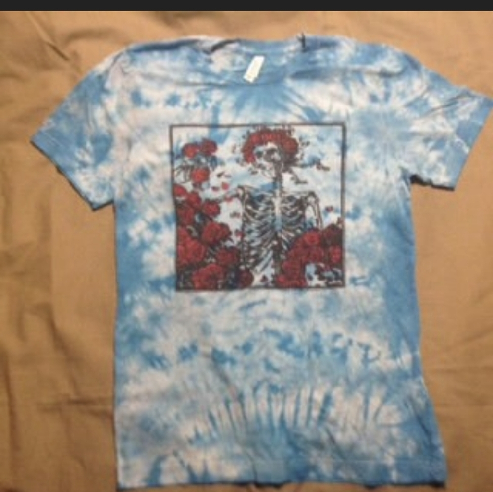 Bertha  // Lot Shirt // Blue Crinkle Dye // Bella = Canvas
